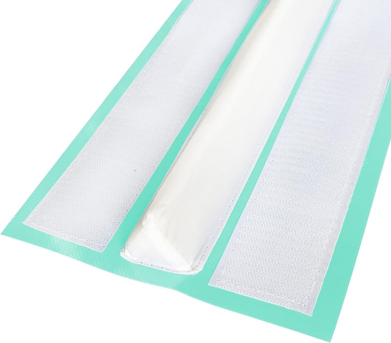 SUMYMERY 3ft/6ft Air Mat Tumble Track Connector Tape for Inflatable Tumbling Gymnastic/Yoga/Camping White（NEW） (40) - Image 1